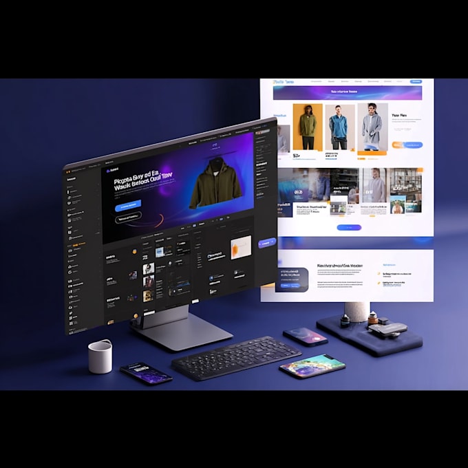 design a modern website UI UX in figma