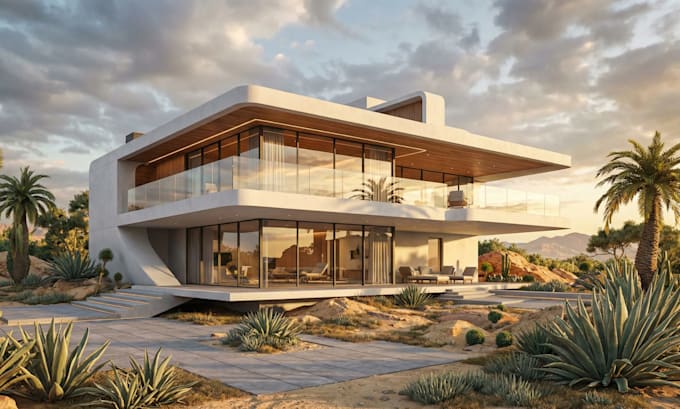 create ai architecture images and videos fast