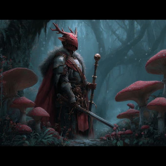 draw your fantasy illustration