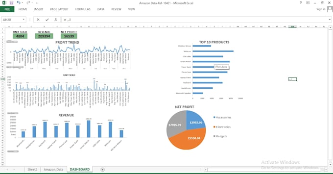 create professional excel reports and dashboards