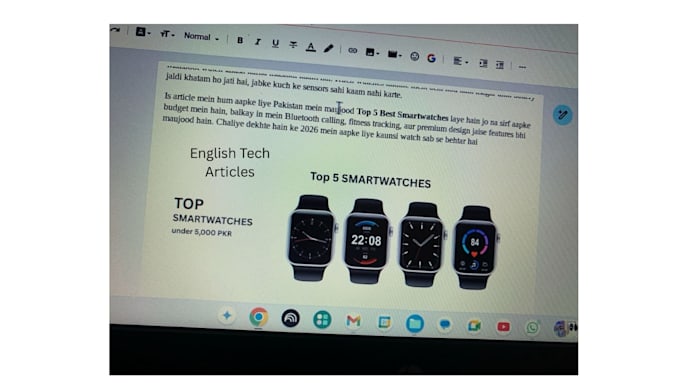 write SEO tech articles and gadget reviews