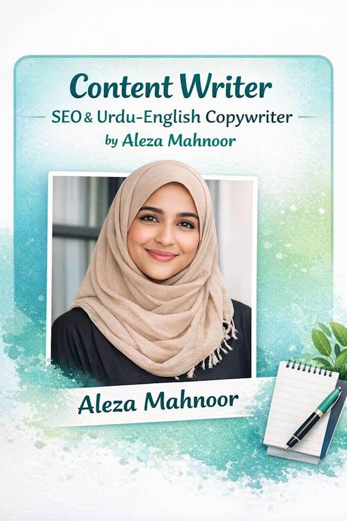 do professional content writing in urdu and english