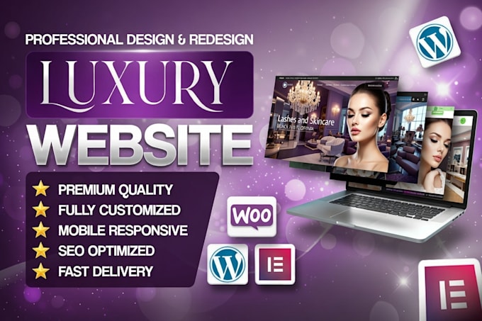 build a luxury website design and website development