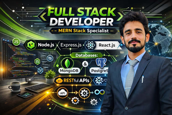 develop professional mern stack sites and custom web apps