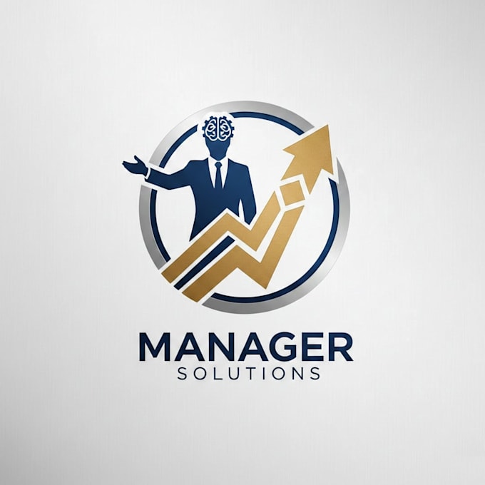 Design a professional manager logo for your brand by Diane_houston | Fiverr