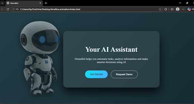 build a beginner friendly landing page using HTML CSS
