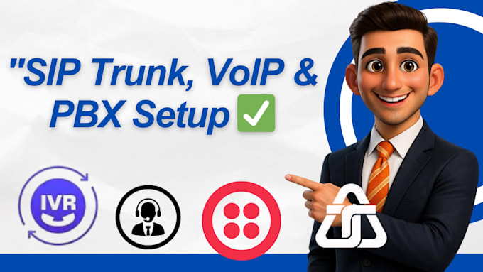 setup voip pbx system and sip trunk for call center business