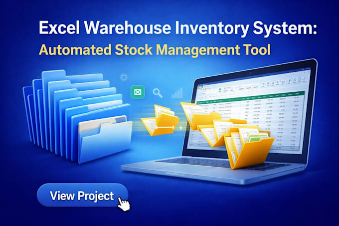 excel warehouse inventory management file