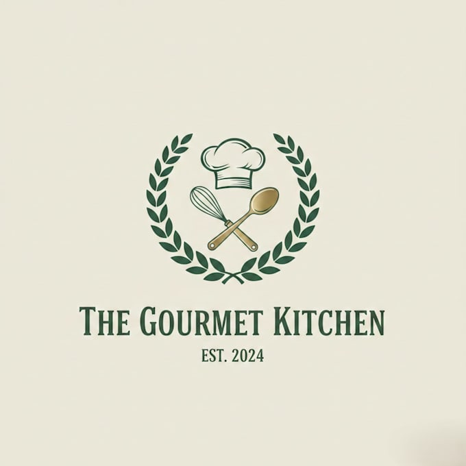 design a creative kitchen logo for your brand