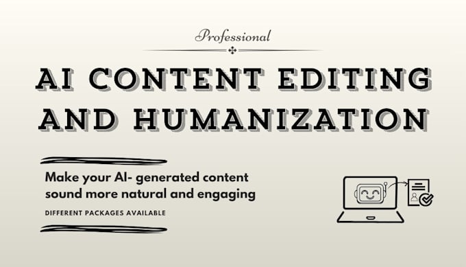 edit and improve ai generated content