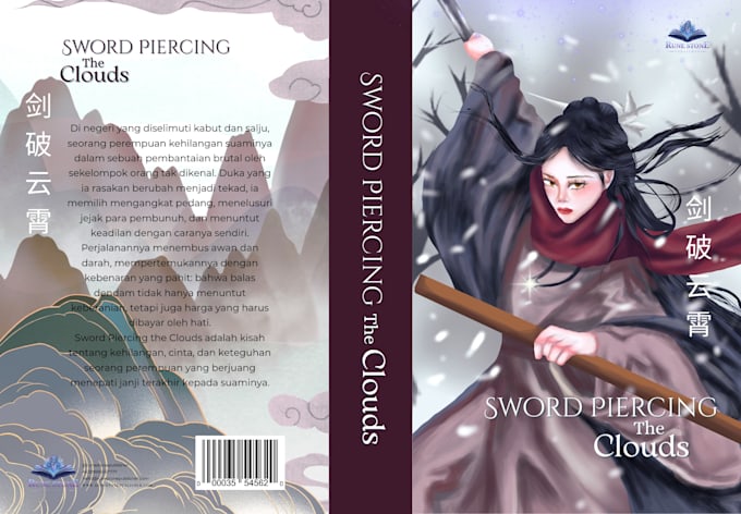 custom book cover and illustration design