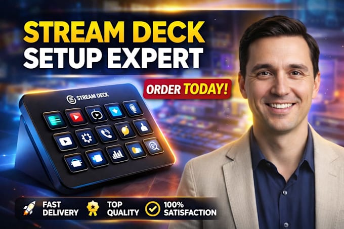 setup any size of stream deck flawlessly