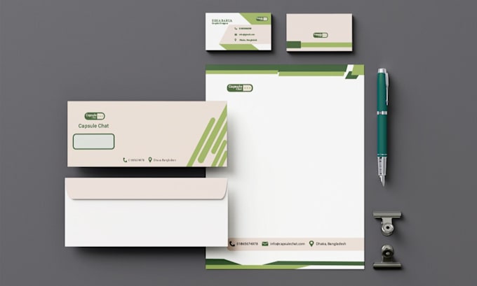 design business card and stationary print