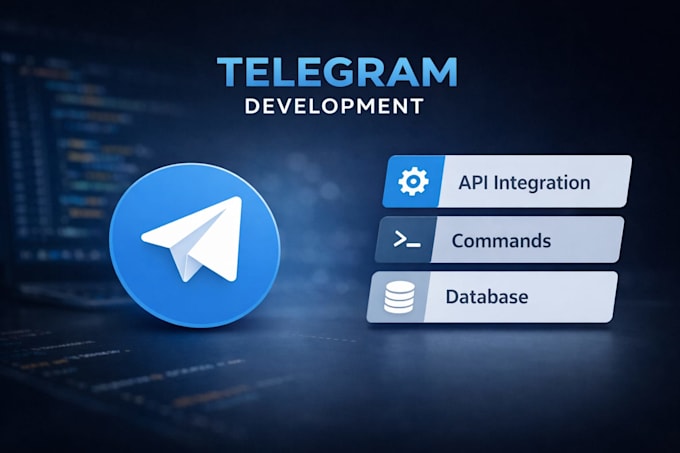 develop a custom telegram bot