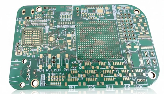 create pcb design, fritzing schematic, smd and multilayer pcb with gerber files