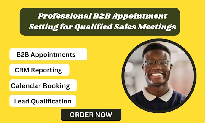 generate and book qualified b2b sales appointments