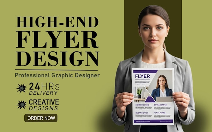 design a professional corporate business flyer