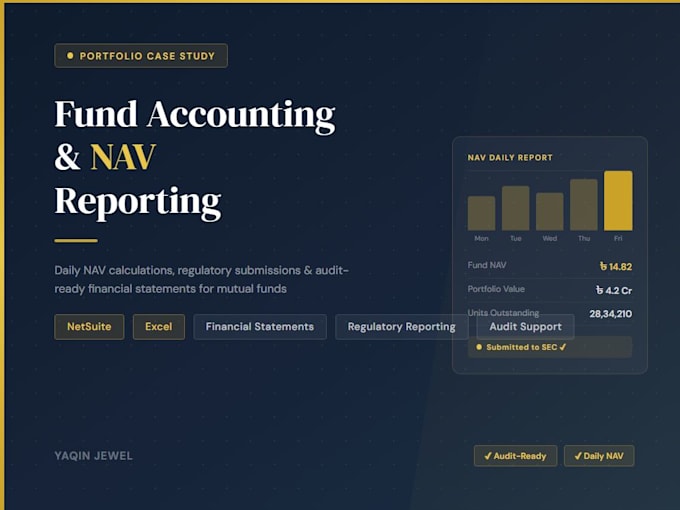 fund accounting, nav calculation and regulatory reporting