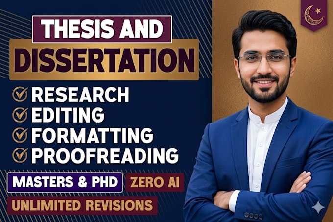 professionally proofread, edits format your thesis, dissertation, research paper