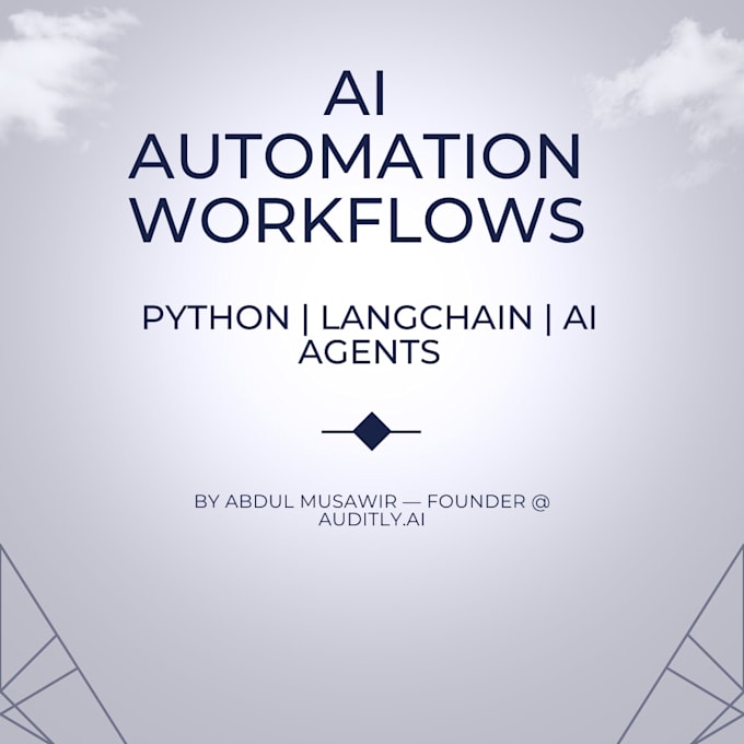 Build ai automation workflows using langchain and python by ...