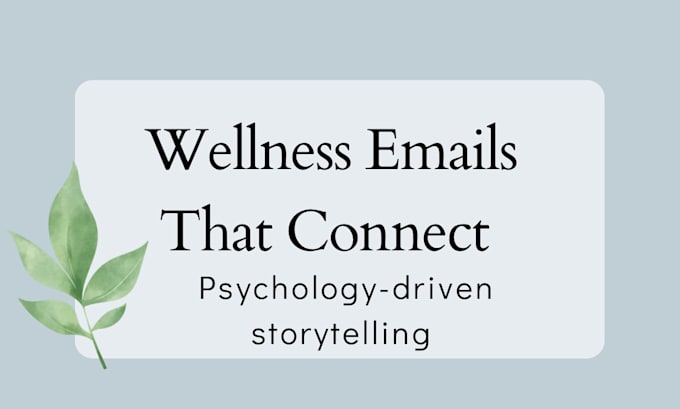 create engaging email newsletters for wellness brands