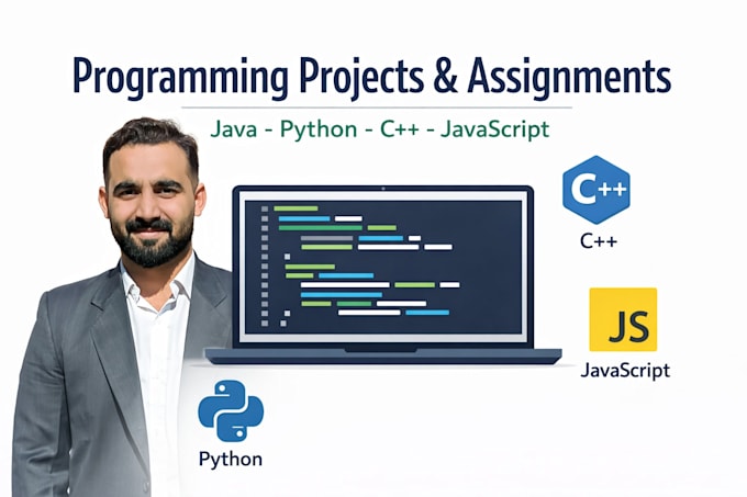 do python, java, and cpp projects, tasks, and assignments