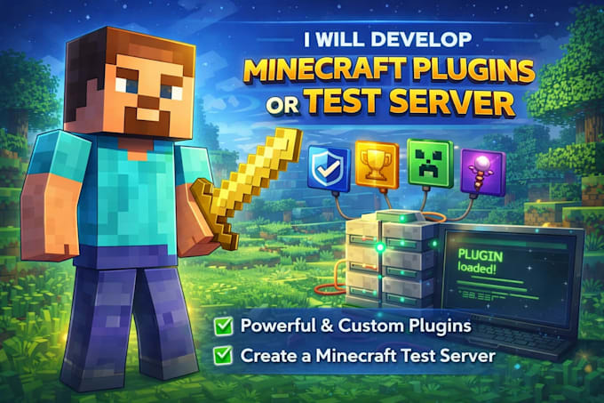 set up your professional minecraft server with plugins, fast