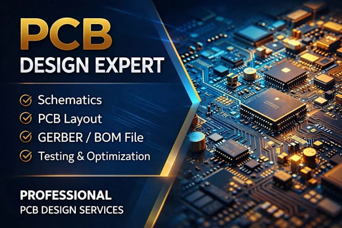 do pcb design for stm32 and esp32 in easyeda