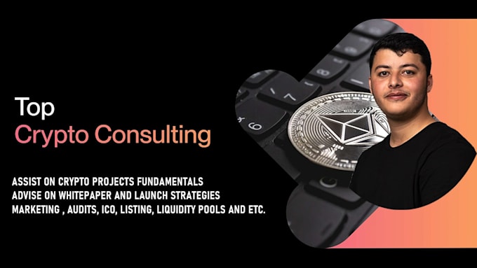 guide your crypto or blockchain project with expert consultation