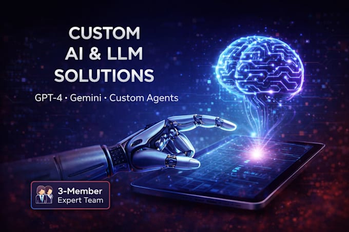 develop custom ai solutions and llm integrations for your business
