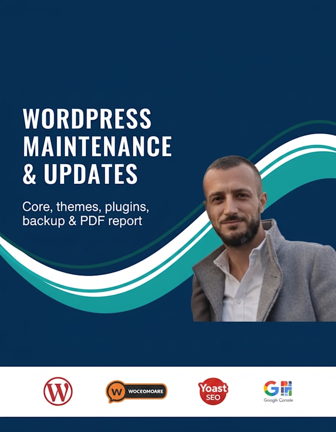 update wordpress website, plugins, backup, report,  migrate