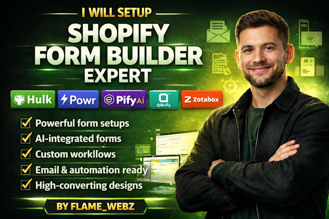 setup shopify form builder powerful hulk powr pify ai qikify zotabox surecust