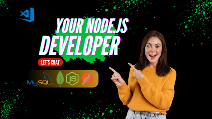 be your expert nodejs backend developer for any project