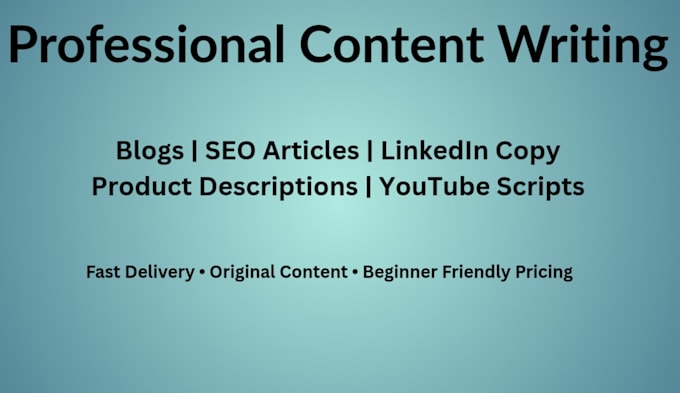 write engaging SEO articles on gaming and tech topics