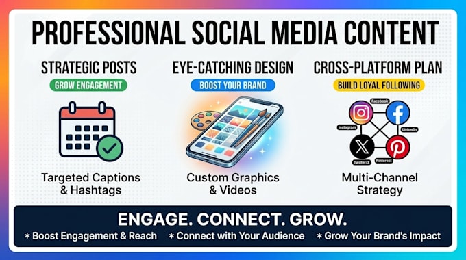 design professional social media design with 24h deliver