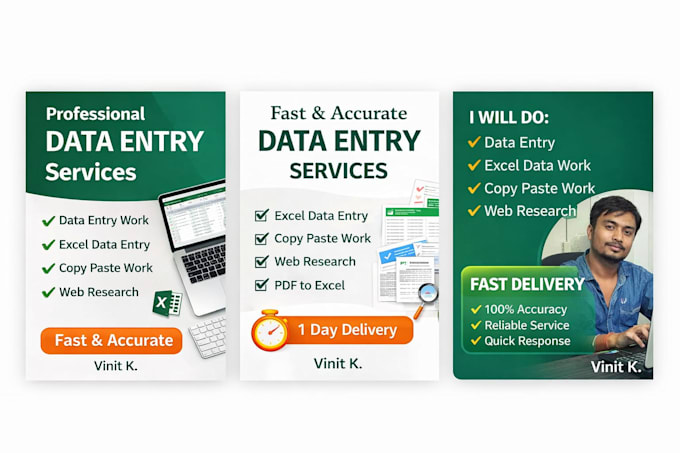 professional data entry excel copy paste and PDF to excel