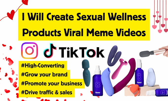 do sexual wellness products marketing