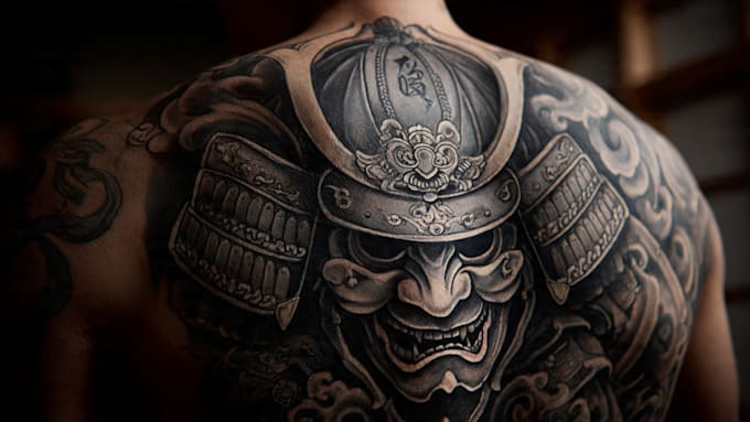 draw amazing japanese oriental tattoo
