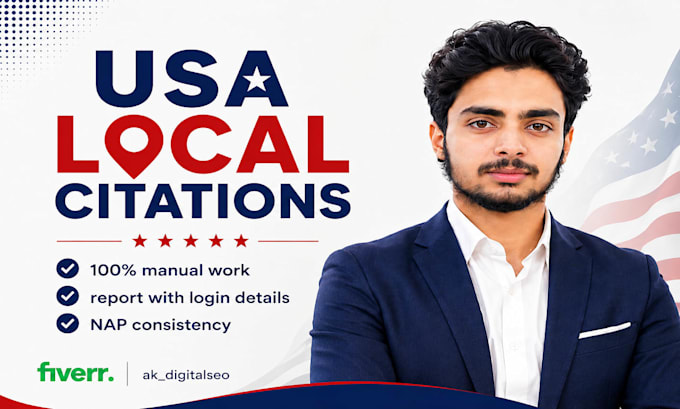 build high authority USA local citations for local seo ranking