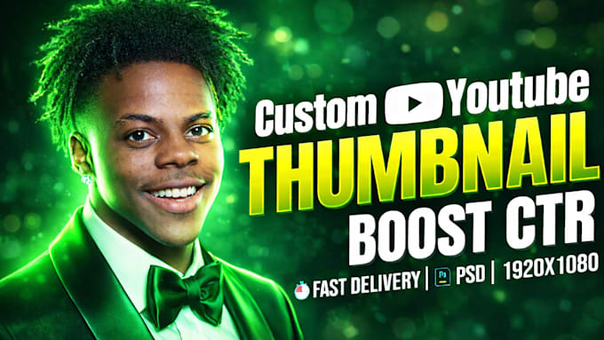 design viral trendy thumbnail