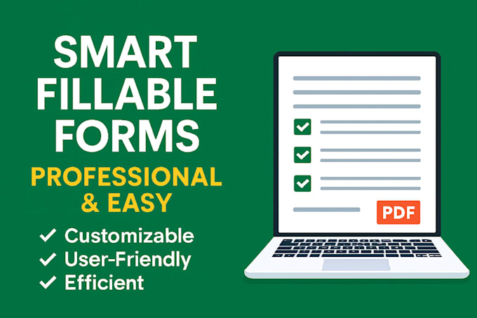 create automated fillable PDF forms