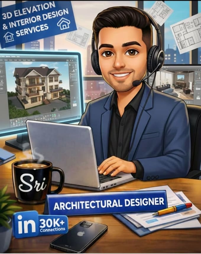 render 3d home exterior elevations and interior walkthrough videos