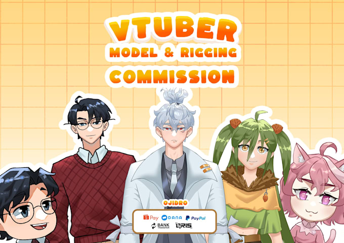 draw for you vtuber model rigging