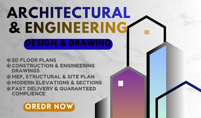 draw house plans, floor plans, elevation and working drawings