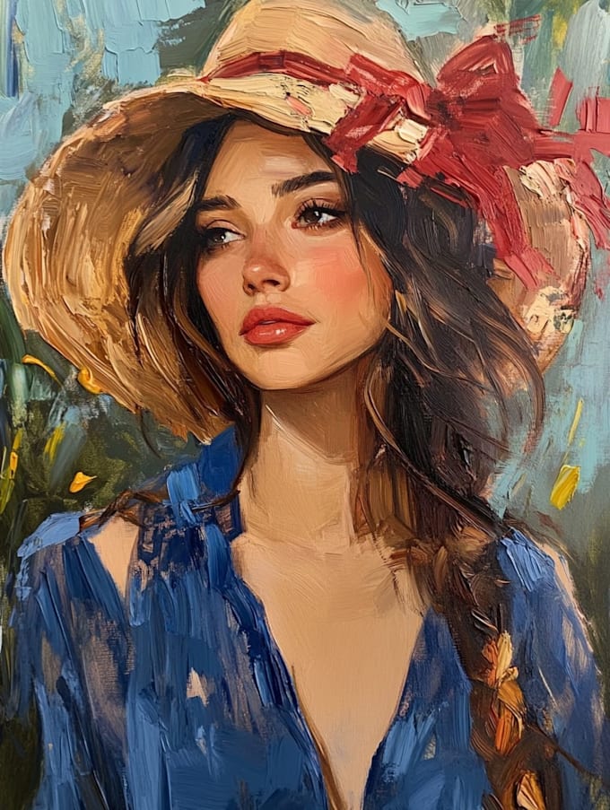 paint renaissance art oil painting portrait