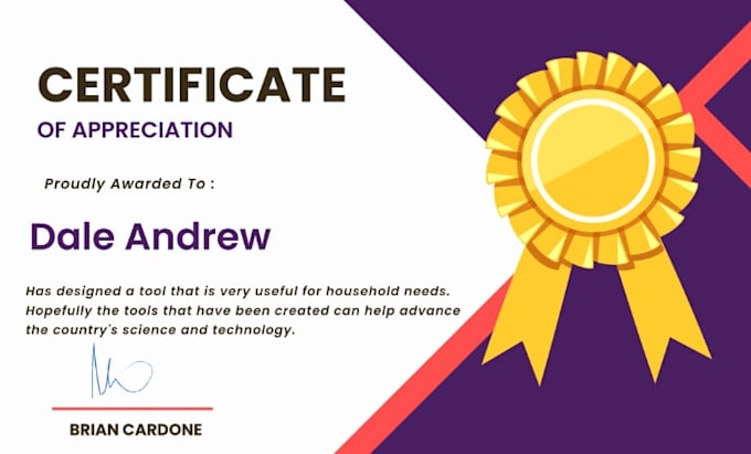 create editable digital award design printable certificate layout achievement