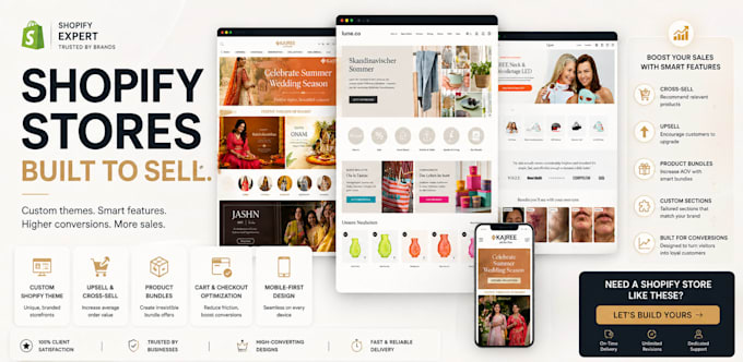 build high converting shopify stores with advanced features