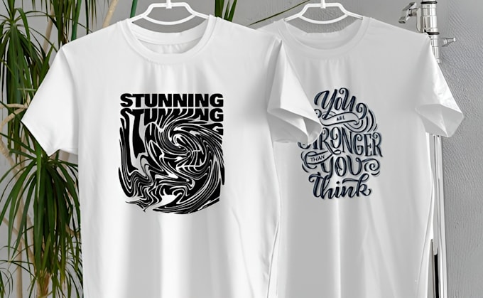 Do custom typography minimalist and graphics t shirt design by Callum ...