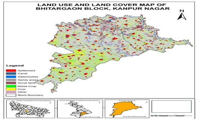 do gis spatial analysis, satellite image processing using arcgis and erdas