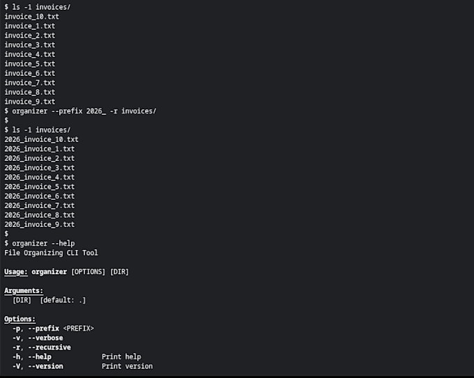 develop a high performance rust cli utility